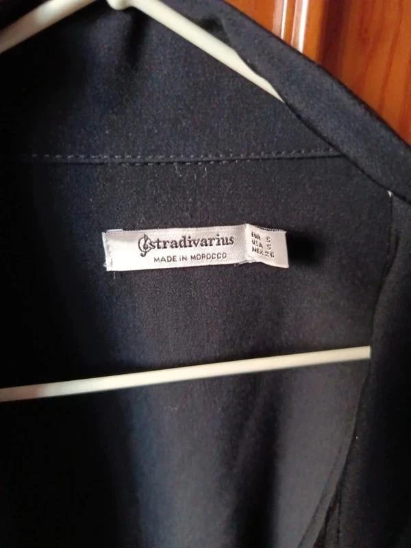 Blazer fluide noir oversize Stradivarius Taille S veste fine – photo 5